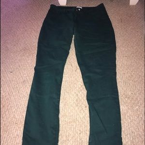 Dark green pants